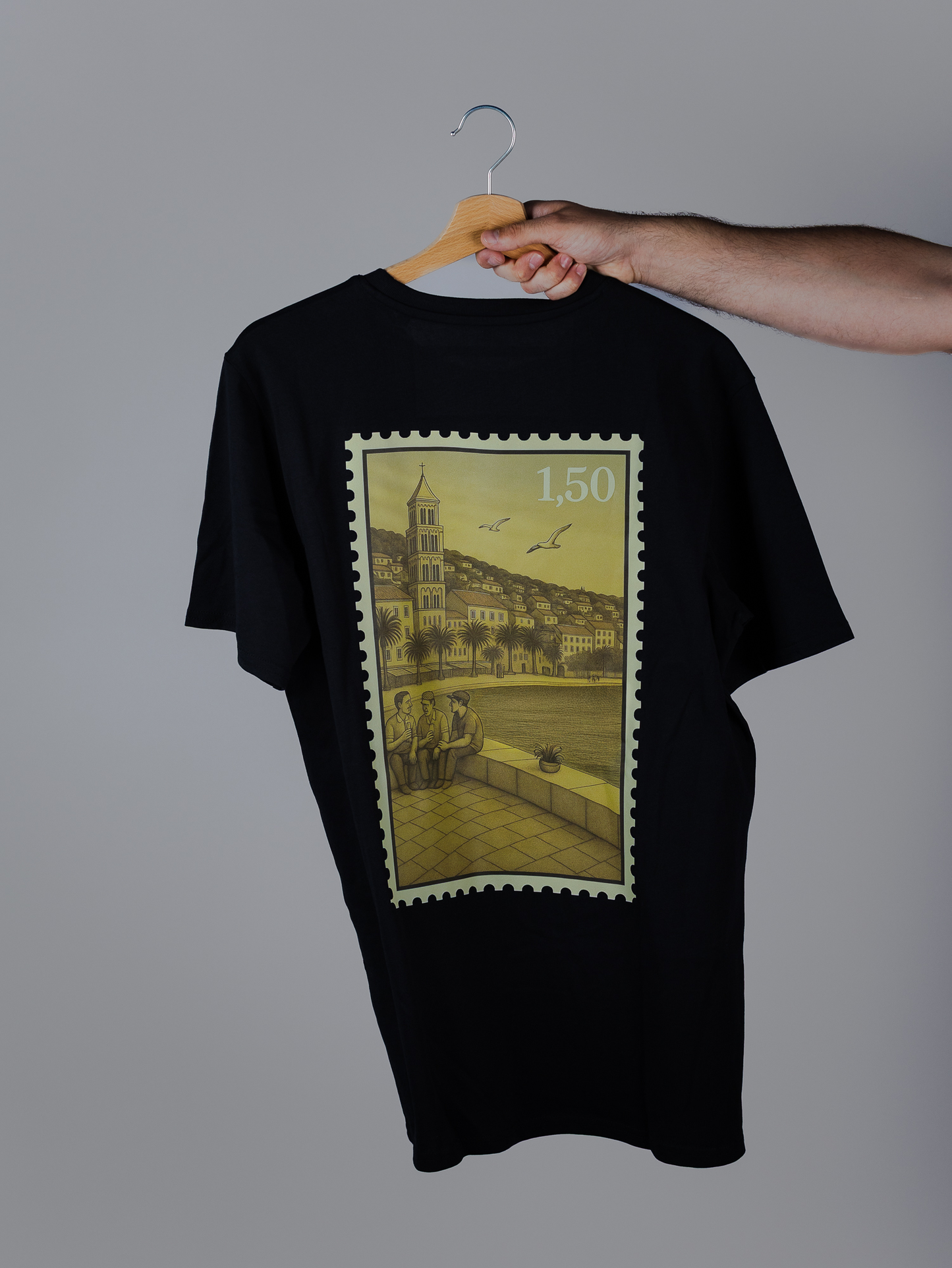 Stražnja strana majice MARKICA Split Riva